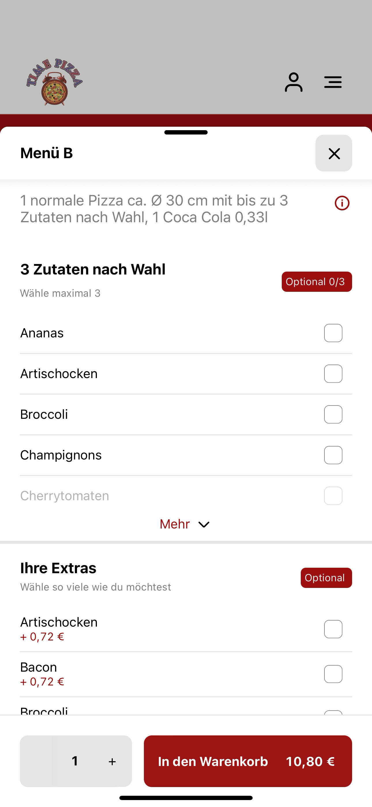 Time Pizza Pforzheim DE screenshot 4
