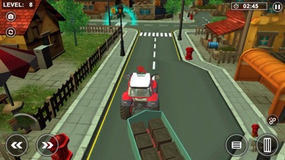 Tractor Driver Harvesting Game Screenshot