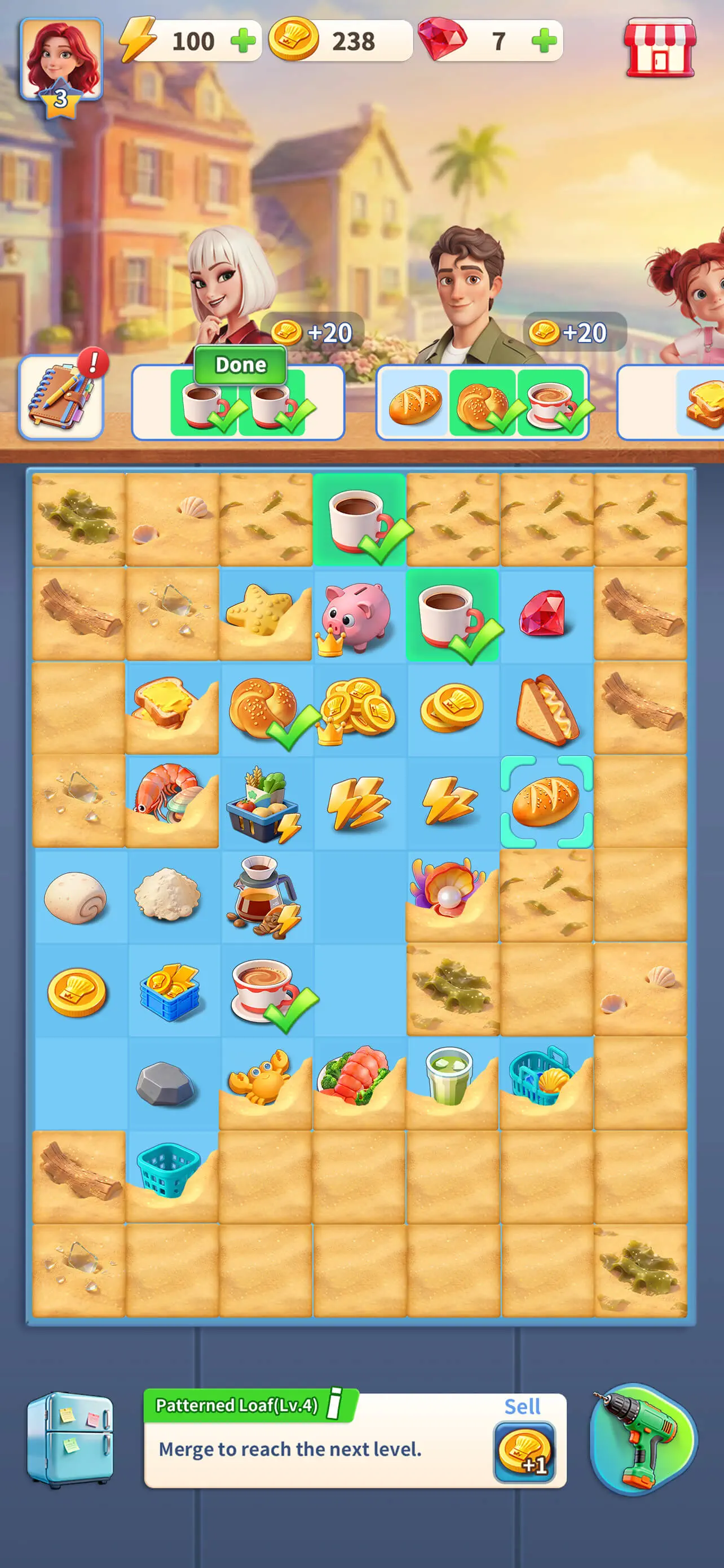 #7. Her Comeback: Merge & Story (iOS) Przez: Judian Technology International