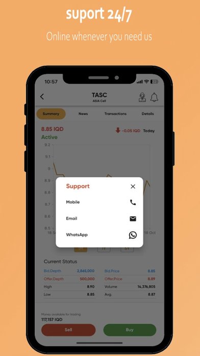 Rabee Financial Brokerage Screenshot