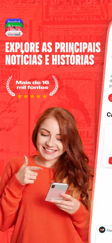 Newsreadeck: Leitor Notícias screenshot 1 of 6