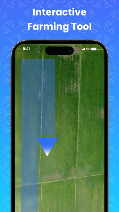 Farm Sprayer GPS Tractor Track Screenshot