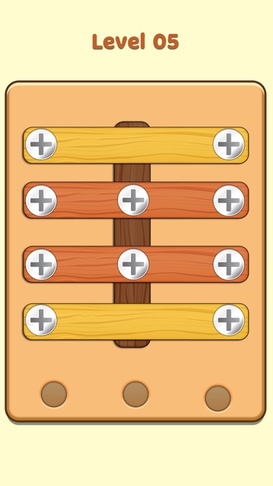 Screw Away Nuts & Bolts Puzzle Screenshot
