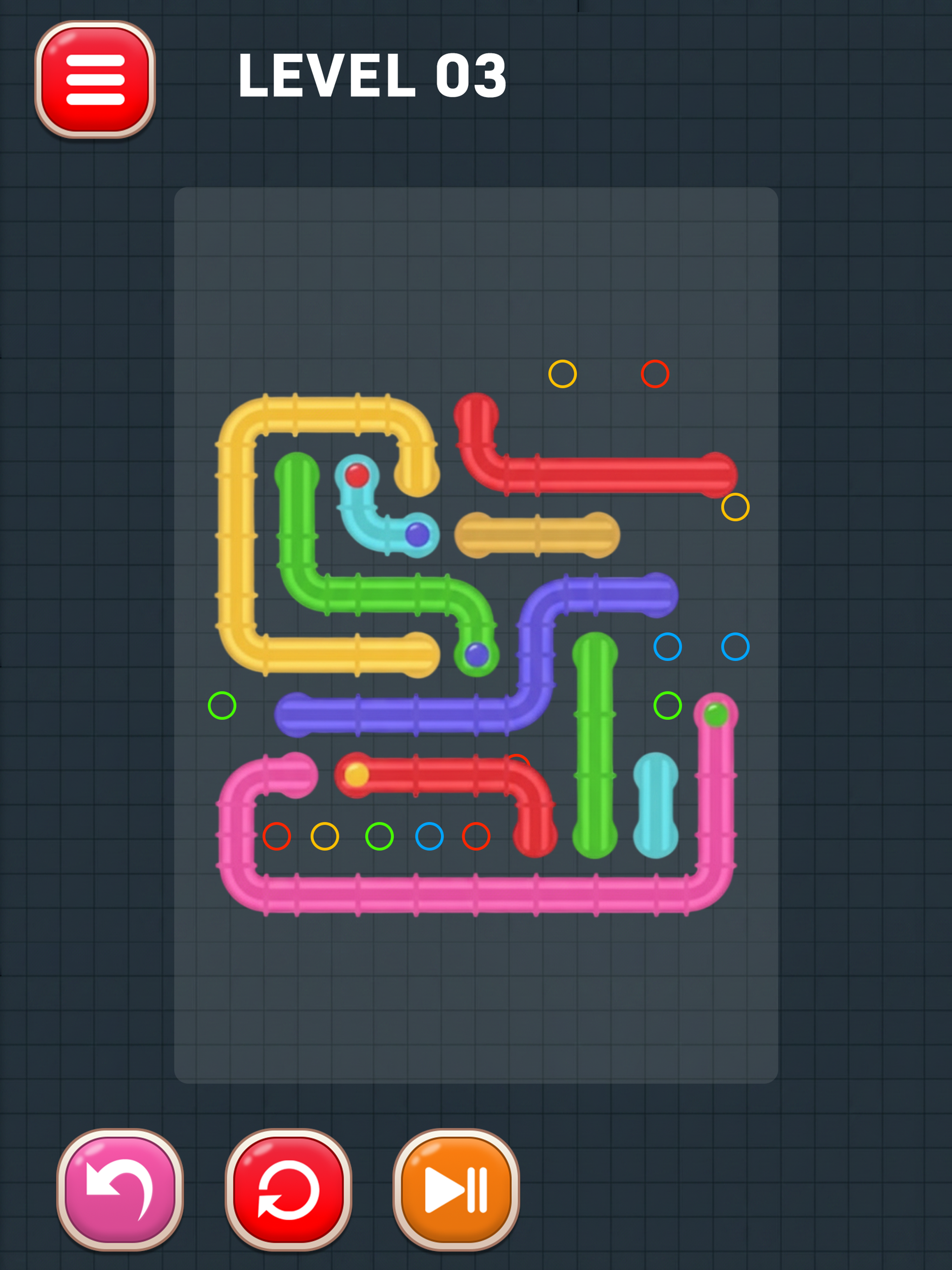 Line Pipe Flow Puzzle Games screenshot 12