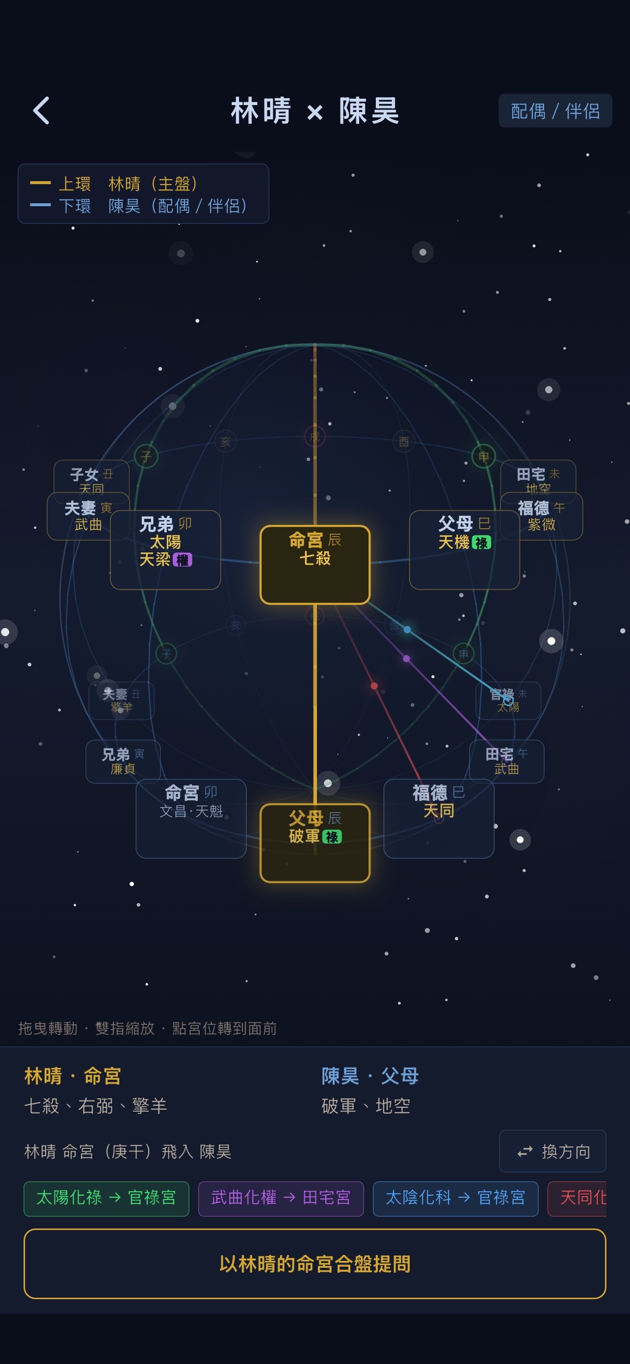 Screenshot 1 of 星盤探命