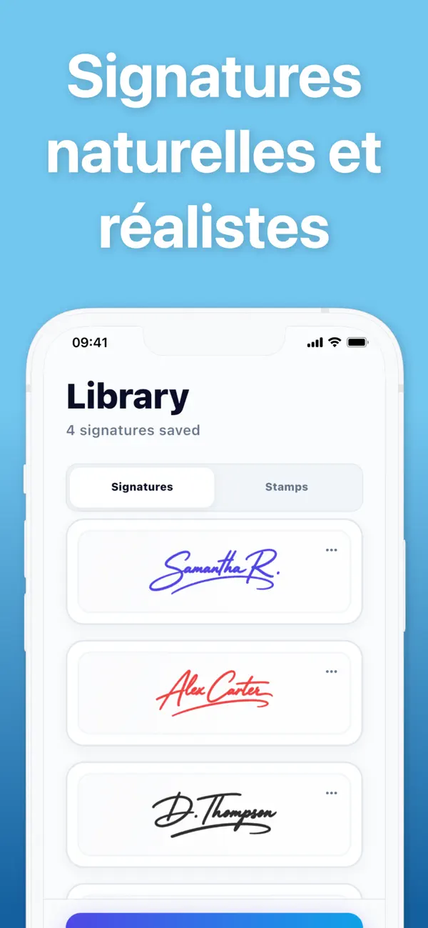 Screenshot #3 pour Signer - Signature