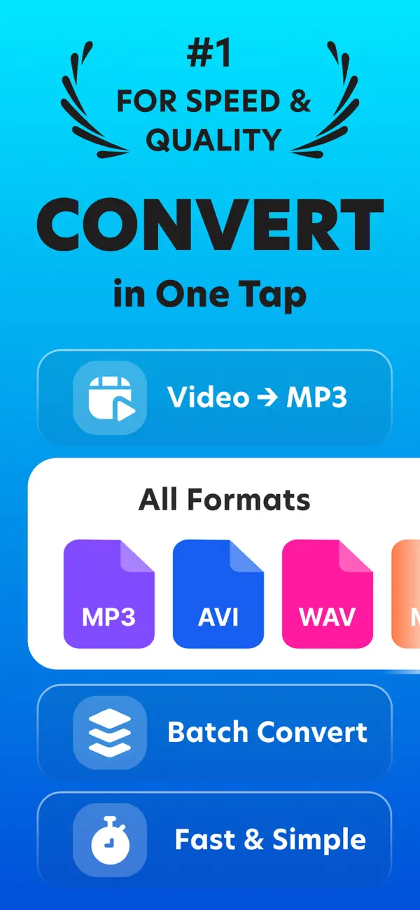 Screenshot #1 pour Convertisseur mp3, Sonnerie