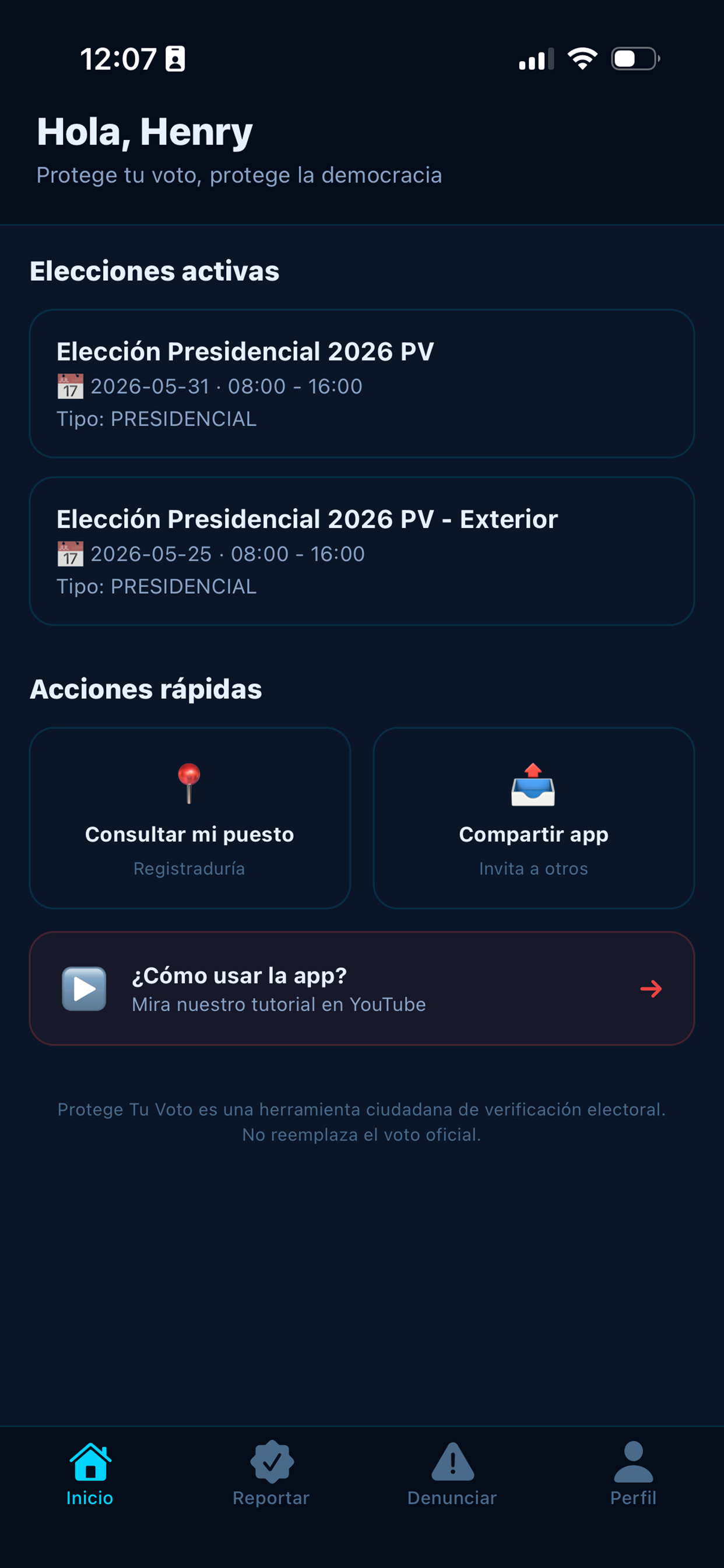 Protege tu Voto