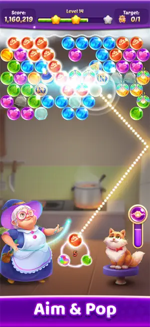 Bubble Shooter: Story Game screenshot 1