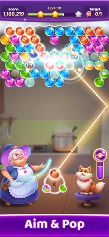 Bubble Shooter: Story Game iPhone screenshot