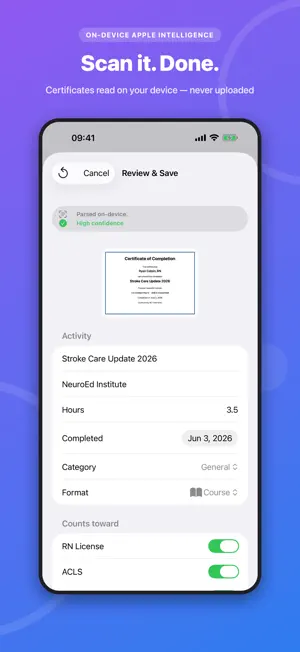 Ledger: Credential Tracker screenshot 2