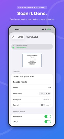 Ledger: Credential Tracker screenshot