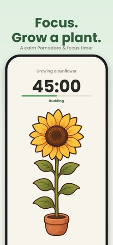 Pomodoro Timer ADHD - Sprout Screenshot 1 of 6