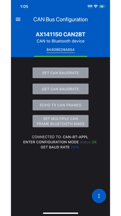 CAN2BLE Configuration