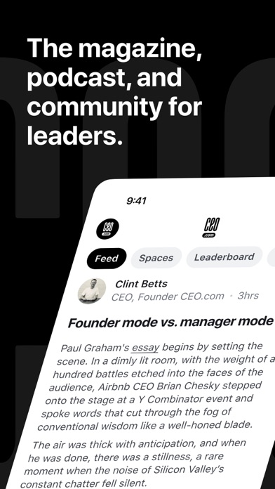 CEO.com | For Leaders Screenshot