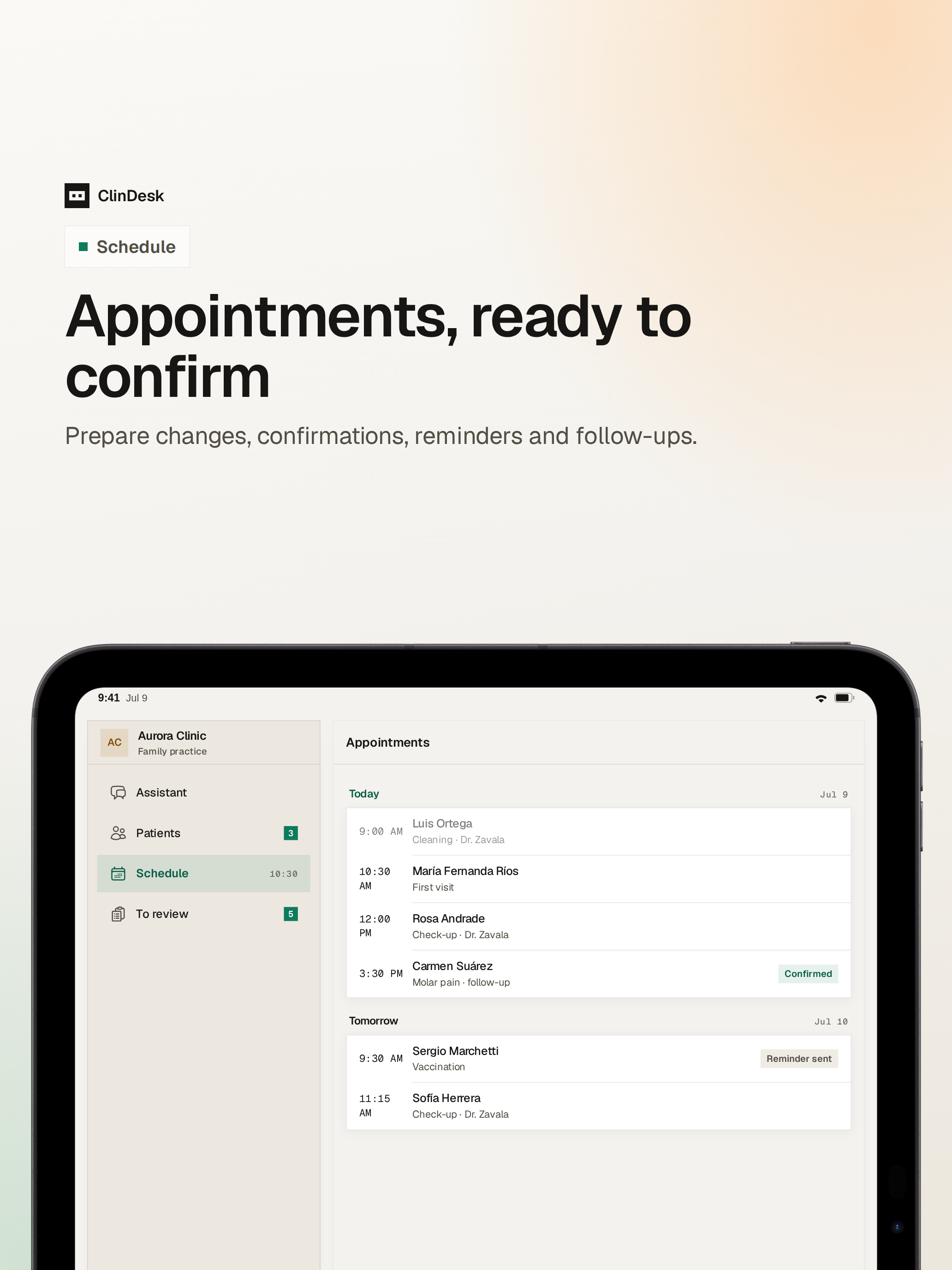 ClinDesk: AI Clinic Assistant screenshot 12
