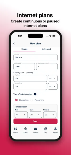 MikroTicket: WiFi Vouchers screenshot 1