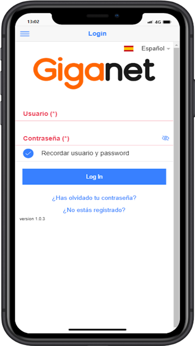 Giganet Screenshot