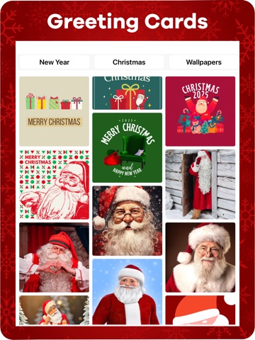 Christmas Greetings 2026 iPad screenshot