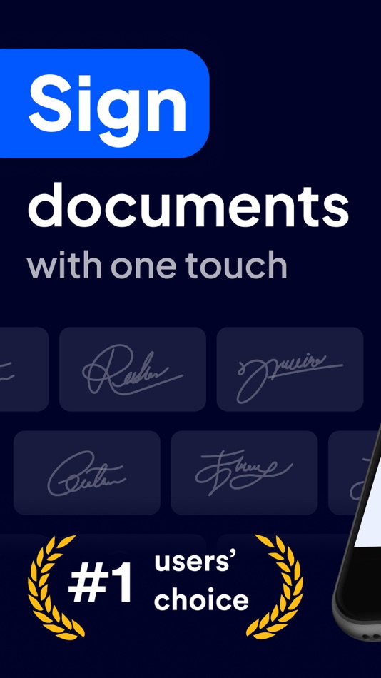 #1. Sign Documents App (iOS) 由: HUSEYIN ACAR