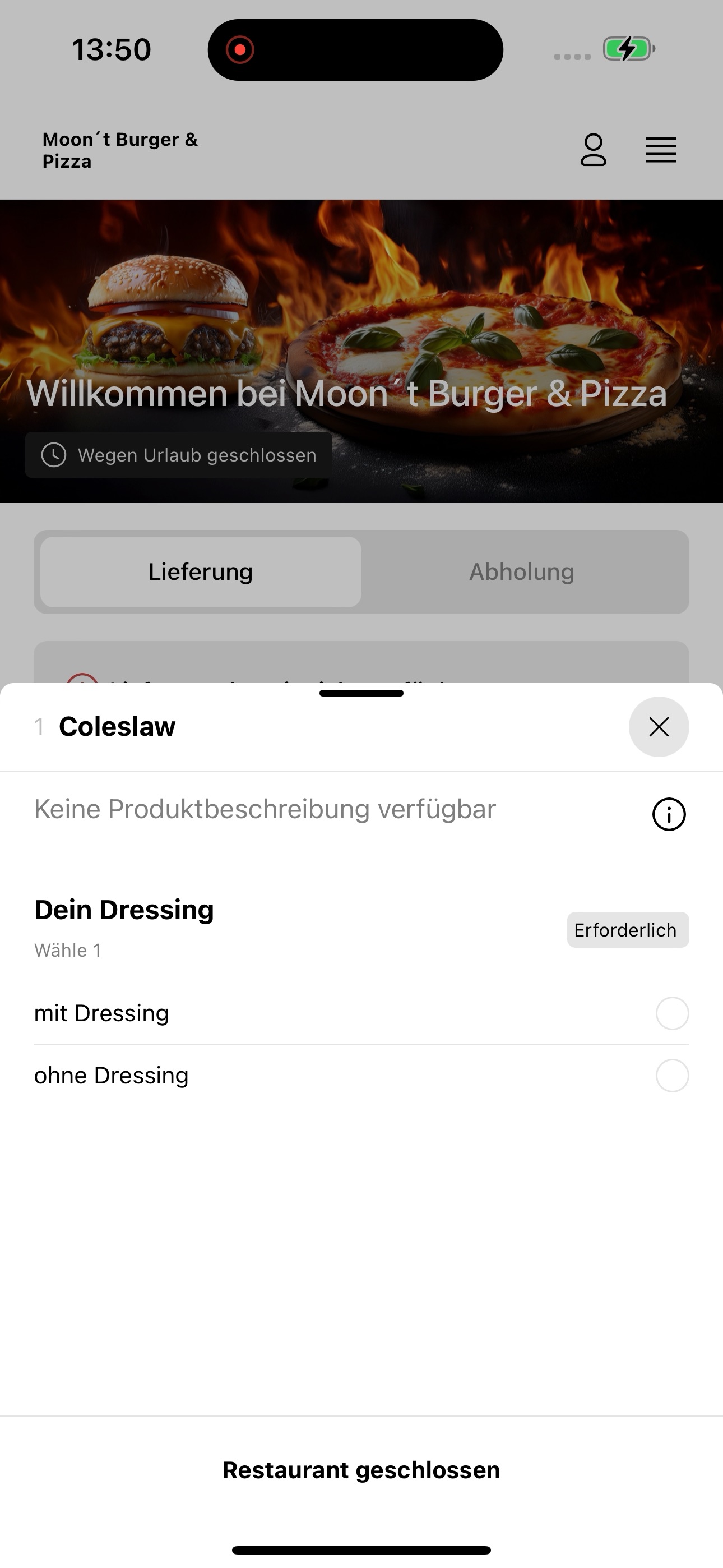 Screenshot 4 of Moon't Burger & Pizza