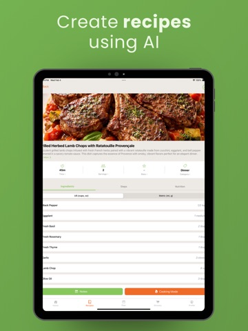 Recipe Rescue | Recipe Creator ipad screenshot 4