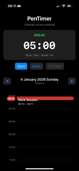 PenTimer screenshot 3