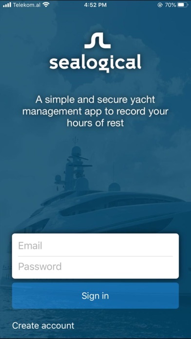 Sealogical - Yacht Crew App Screenshot
