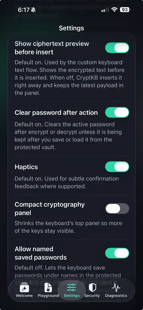 CryptKB‑App screenshot 5