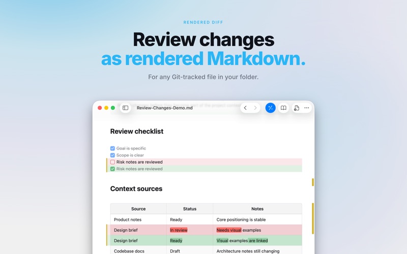 Resomark screenshot