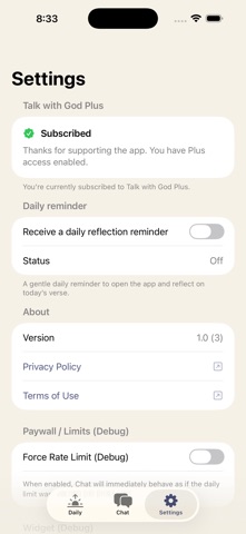 Talk with God screenshot