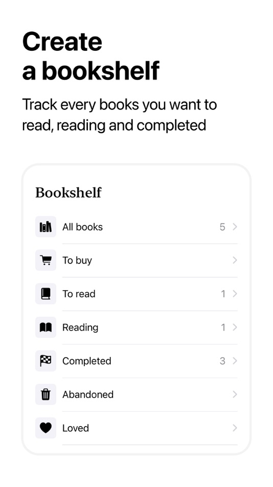 #1. Readmo - Book reading tracker (iOS) 由: Miras Karazhigitov