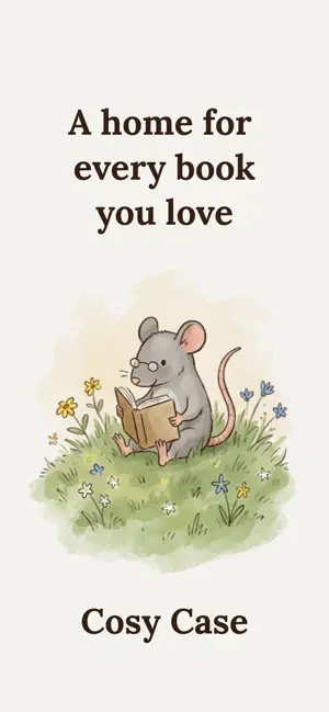 Cosy Case: Digital Bookshelf screenshot 1
