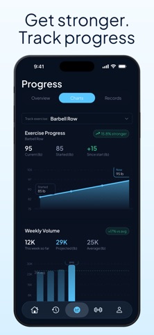 Kova: Lift & Strength Tracker Screenshot 2 of 4
