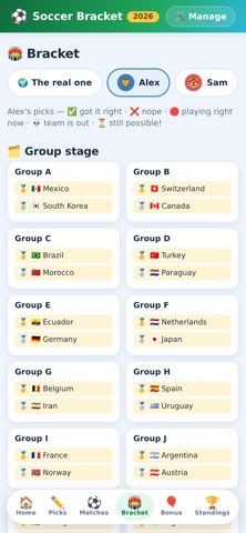 Global Soccer Bracket 26 screenshot