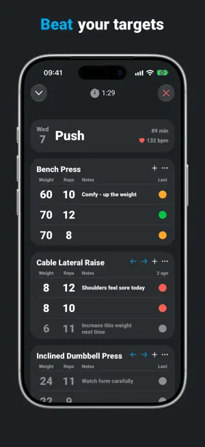 Pump - Workout Tracker screenshot 2