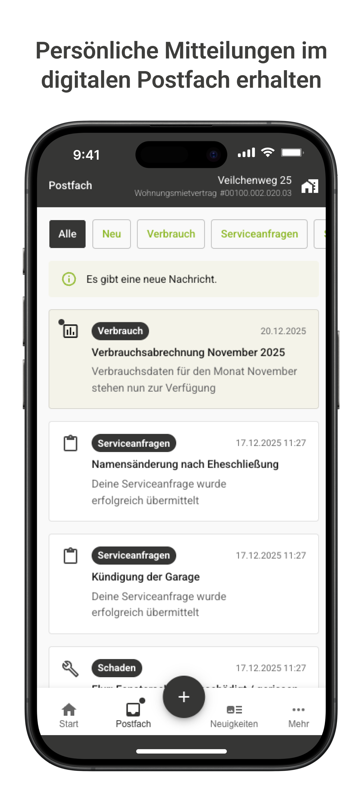 Meine WBG Lünen screenshot 4