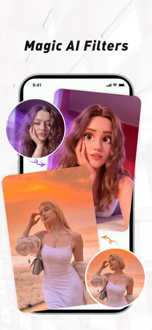 AIFilter: Photo & Video Editor iPhone screenshot 1