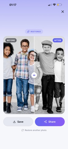 Fotica: Restore Old Photos iPhone screenshot