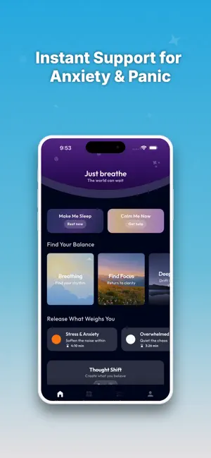 Exhaleio: Anxiety Relief screenshot 2