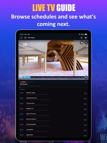 IPTV Core: M3U Xtream Player ipad screenshot 4