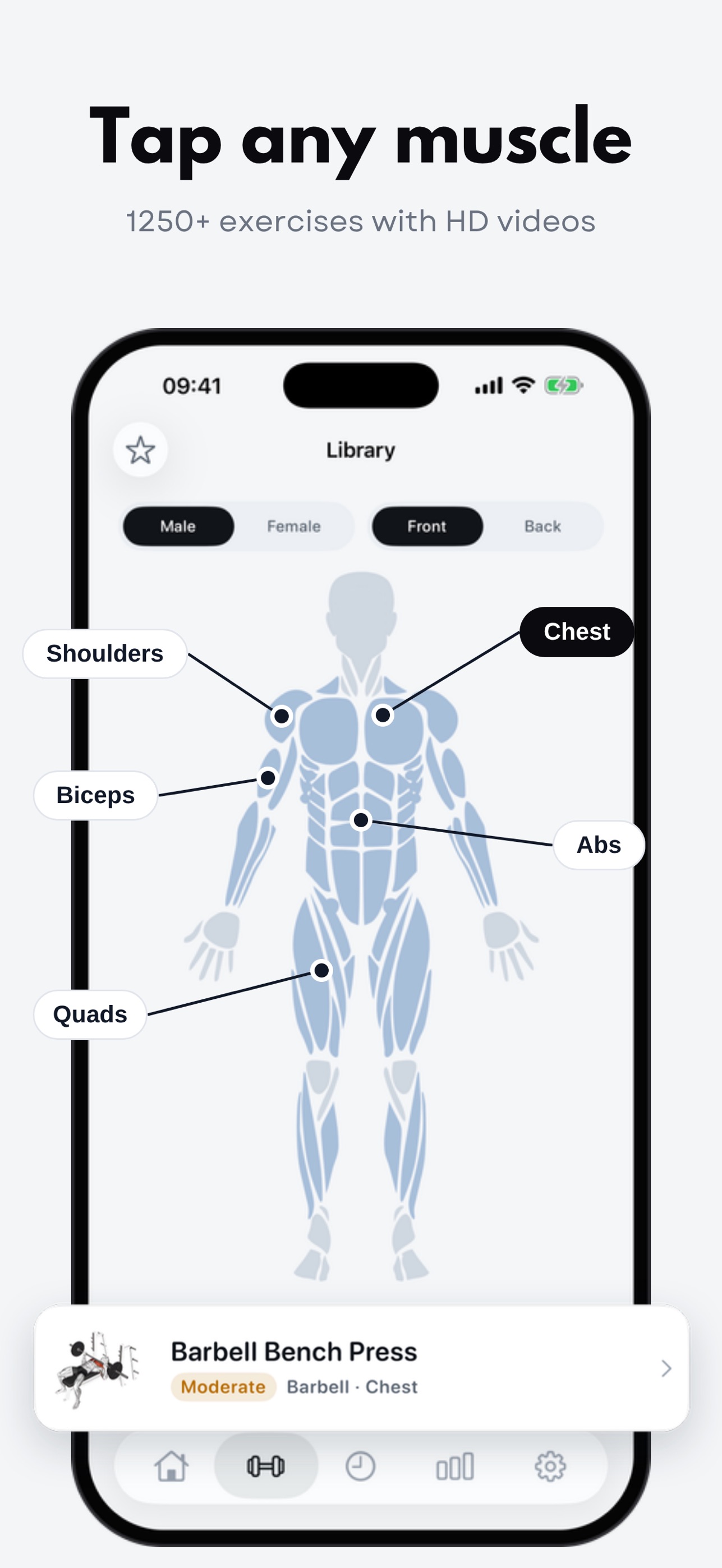Screenshot 2 of Gym Arc - Gym Workout Planner