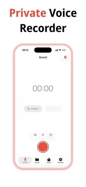Dispatch Voice Recorder screenshot 1