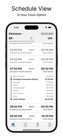 Go Train Track Screenshot 2 of 5