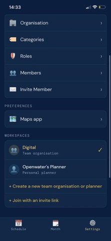 Meridian Scheduler screenshot