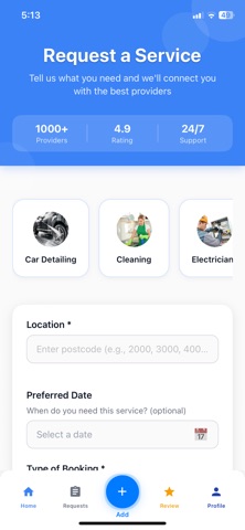 servicepanda screenshot