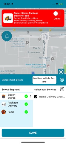 Topsh Driver screenshot