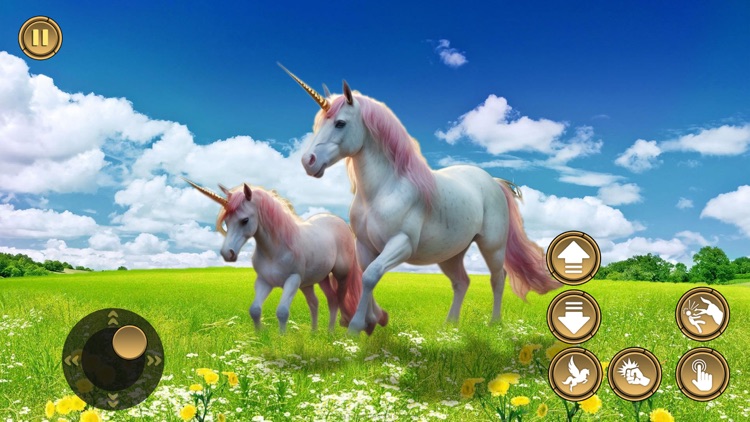 Flying Horse Unicorn Fantasy screenshot-3