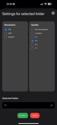 Raw convertor Screenshot 3 of 5