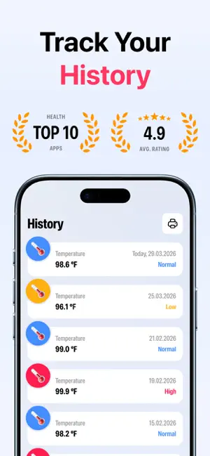 Body Temperature Checker。 screenshot 3